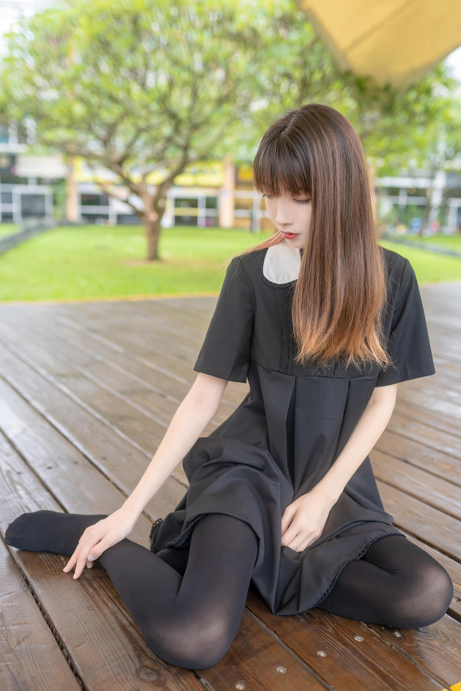 祖木子-No.020-户外黑丝长腿-在线看 第2张 祖木子-No.020-户外黑丝长腿-在线看 第2张