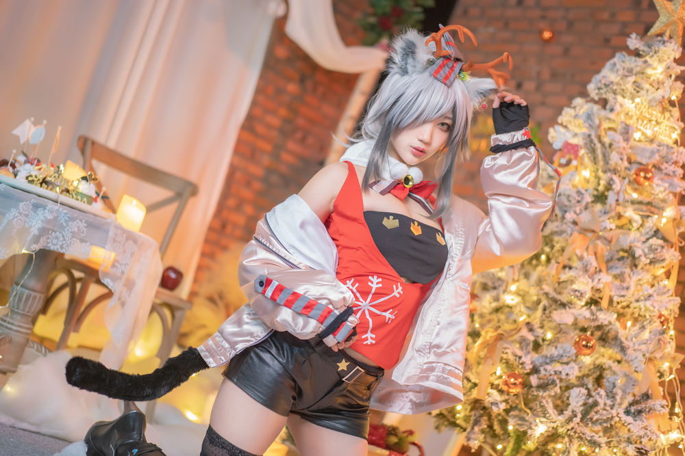 周叽是可爱兔兔-No.032-圣诞黑丝兽耳-在线看 第2张 周叽是可爱兔兔-No.032-圣诞黑丝兽耳-在线看 第2张