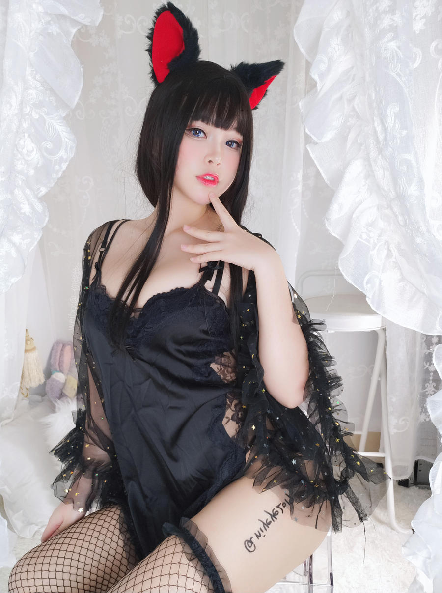 白烨妹纸-No.054–黑系猫咪少女-在线看 第2张 白烨妹纸-No.054–黑系猫咪少女-在线看 第2张