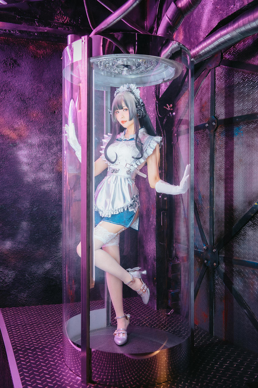 ElyEE子-No.088–赛博女仆 Violane青辉石-在线看 第1张 ElyEE子-No.088–赛博女仆 Violane青辉石-在线看 第1张