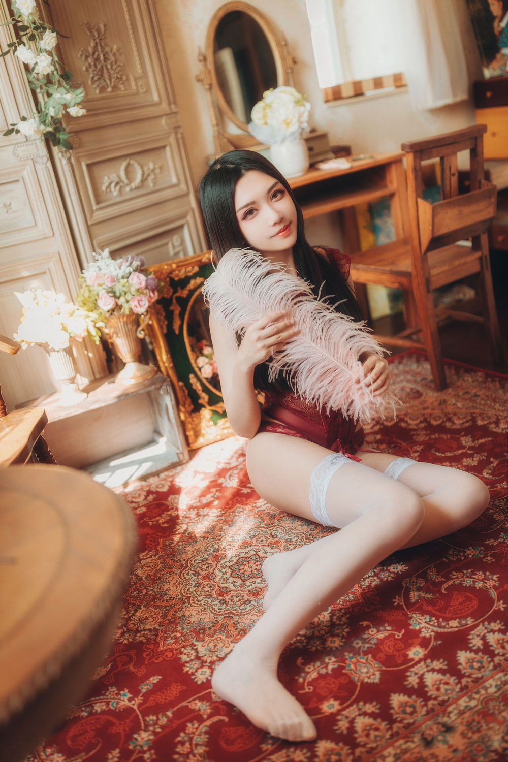 源纱希喵喵喵-No.002-红色内衣 晨风-在线看 第3张 源纱希喵喵喵-No.002-红色内衣 晨风-在线看 第3张