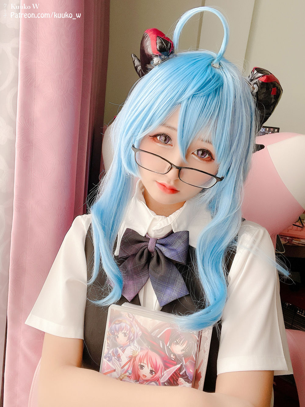 Kuuko W-No.046-Ganyu Pure Seifuku-在线看 第3张 Kuuko W-No.046-Ganyu Pure Seifuku-在线看 第3张