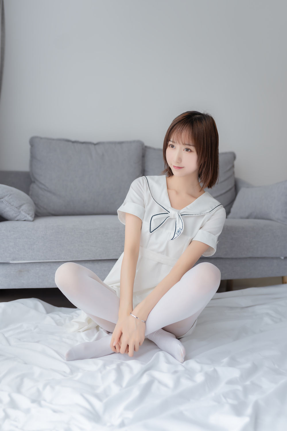 木棉棉OwO-No.047-纯情白裙-在线看 第2张 木棉棉OwO-No.047-纯情白裙-在线看 第2张