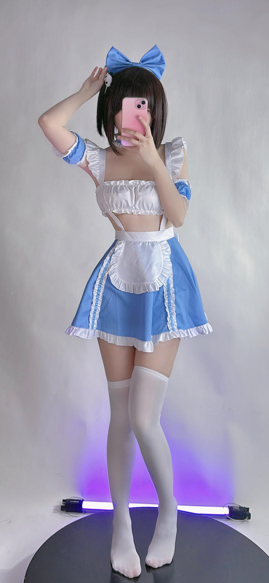 miko酱ww-No.046 – 蓝白女仆-在线看 第3张 miko酱ww-No.046 – 蓝白女仆-在线看 第3张