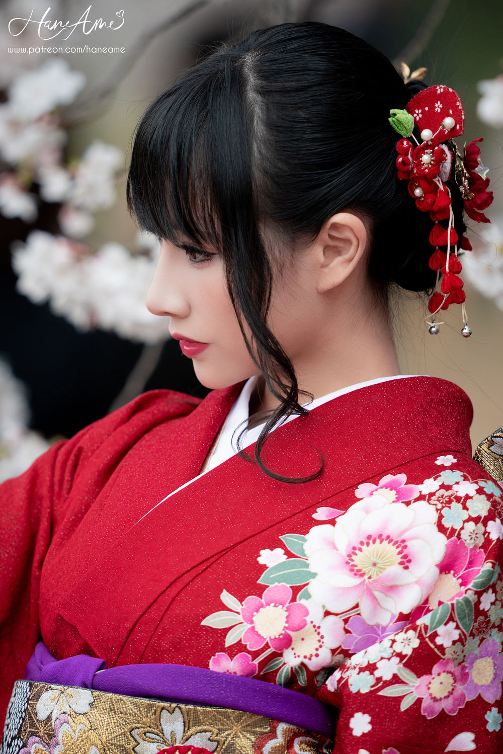 雨波_HaneAme-No.099-赤紅和服2-在线看 第2张 雨波_HaneAme-No.099-赤紅和服2-在线看 第2张