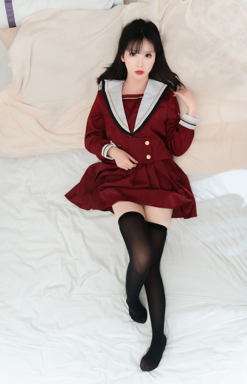 面饼仙儿-No.080-红色JK-在线看 第3张 面饼仙儿-No.080-红色JK-在线看 第3张