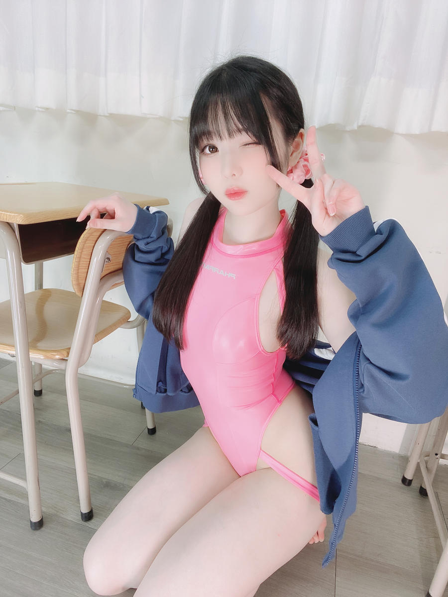 霜月shimo-No.073–Pink Swimsuit 粉色泳装-在线看 第1张 霜月shimo-No.073–Pink Swimsuit 粉色泳装-在线看 第1张