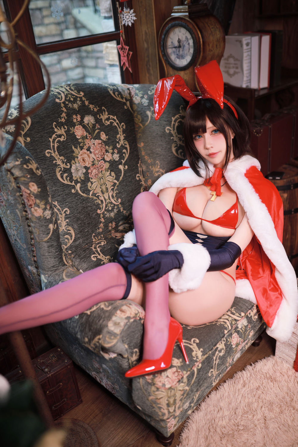 黑白御猫-No.001-魔太郎圣诞兔子-在线看 第1张 黑白御猫-No.001-魔太郎圣诞兔子-在线看 第1张