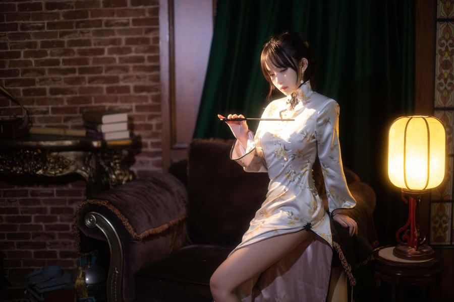 Shika小鹿鹿-No.113 – 中秋旗袍-在线看 第2张 Shika小鹿鹿-No.113 – 中秋旗袍-在线看 第2张