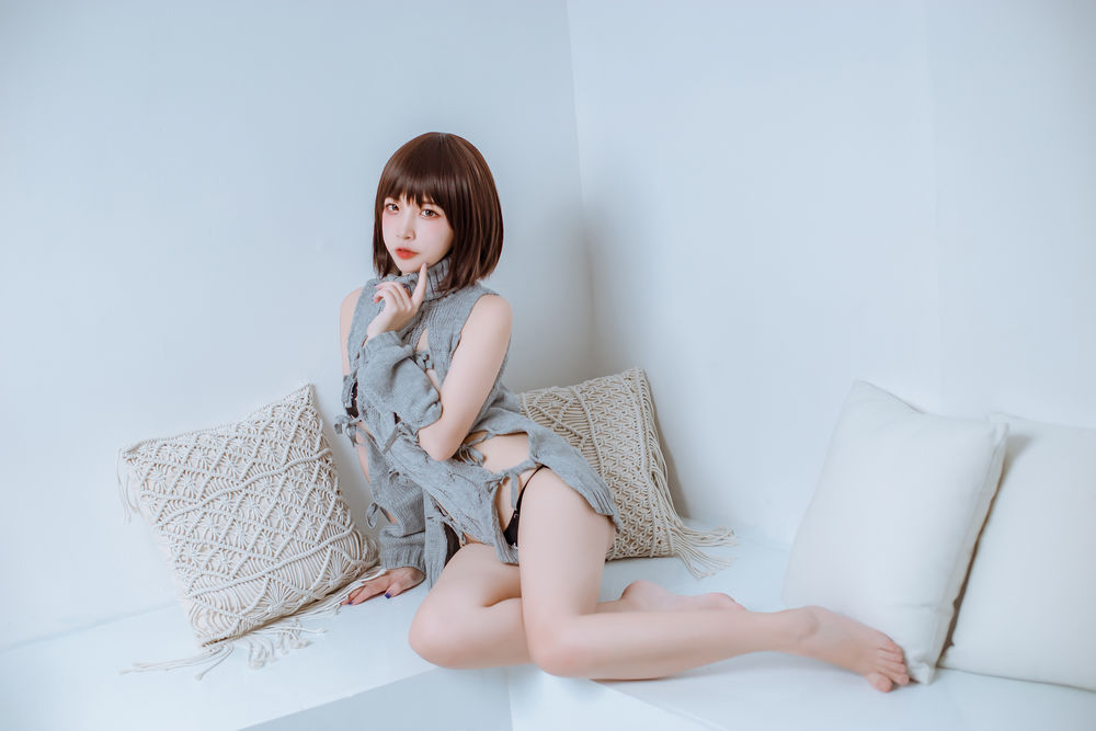 二佐Nisa-No.075-2020私房洞洞毛衣-在线看 第1张 二佐Nisa-No.075-2020私房洞洞毛衣-在线看 第1张