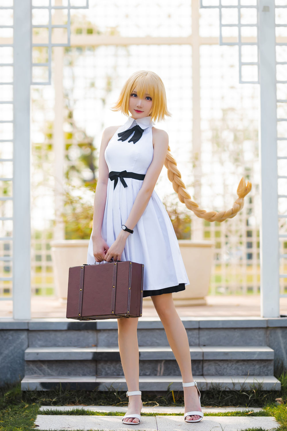 瓜希酱-No.013-贞德三周年白裙德-在线看 第2张 瓜希酱-No.013-贞德三周年白裙德-在线看 第2张