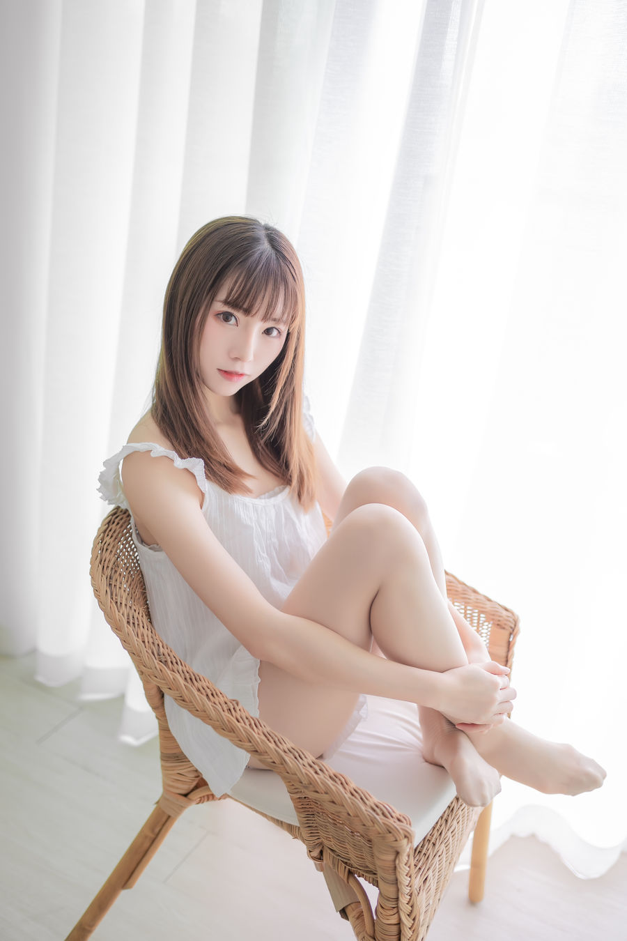 Kitaro_绮太郎-No.005-白色睡衣-在线看 第1张 Kitaro_绮太郎-No.005-白色睡衣-在线看 第1张