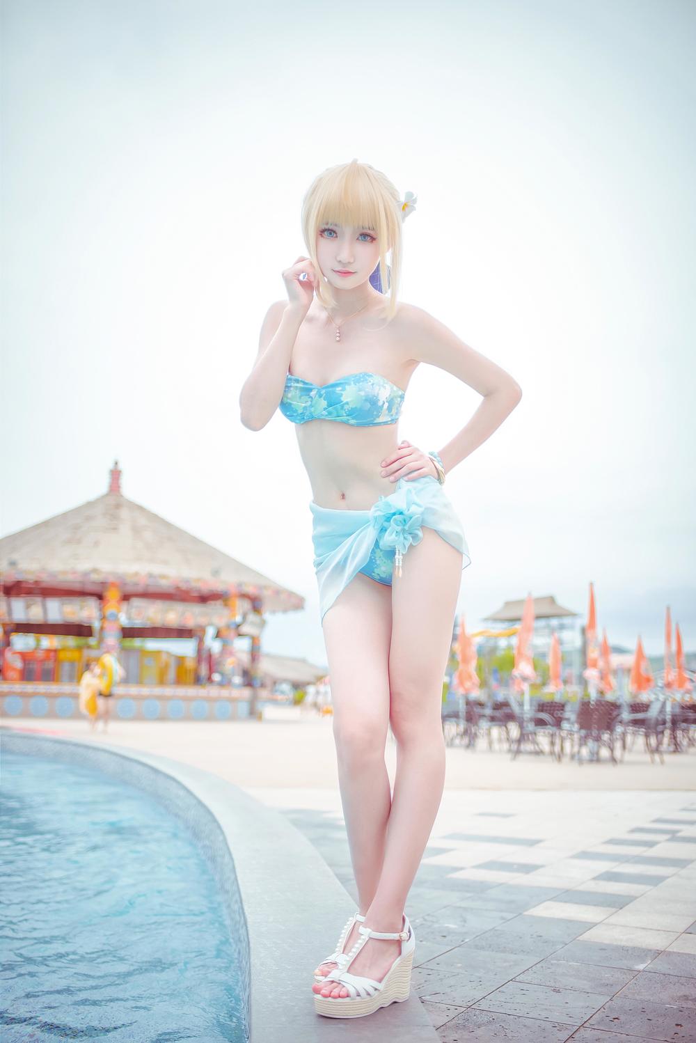 这个泡泡就是逊啦-No.005-阿尔托莉雅 泳装-在线看 第2张 这个泡泡就是逊啦-No.005-阿尔托莉雅 泳装-在线看 第2张