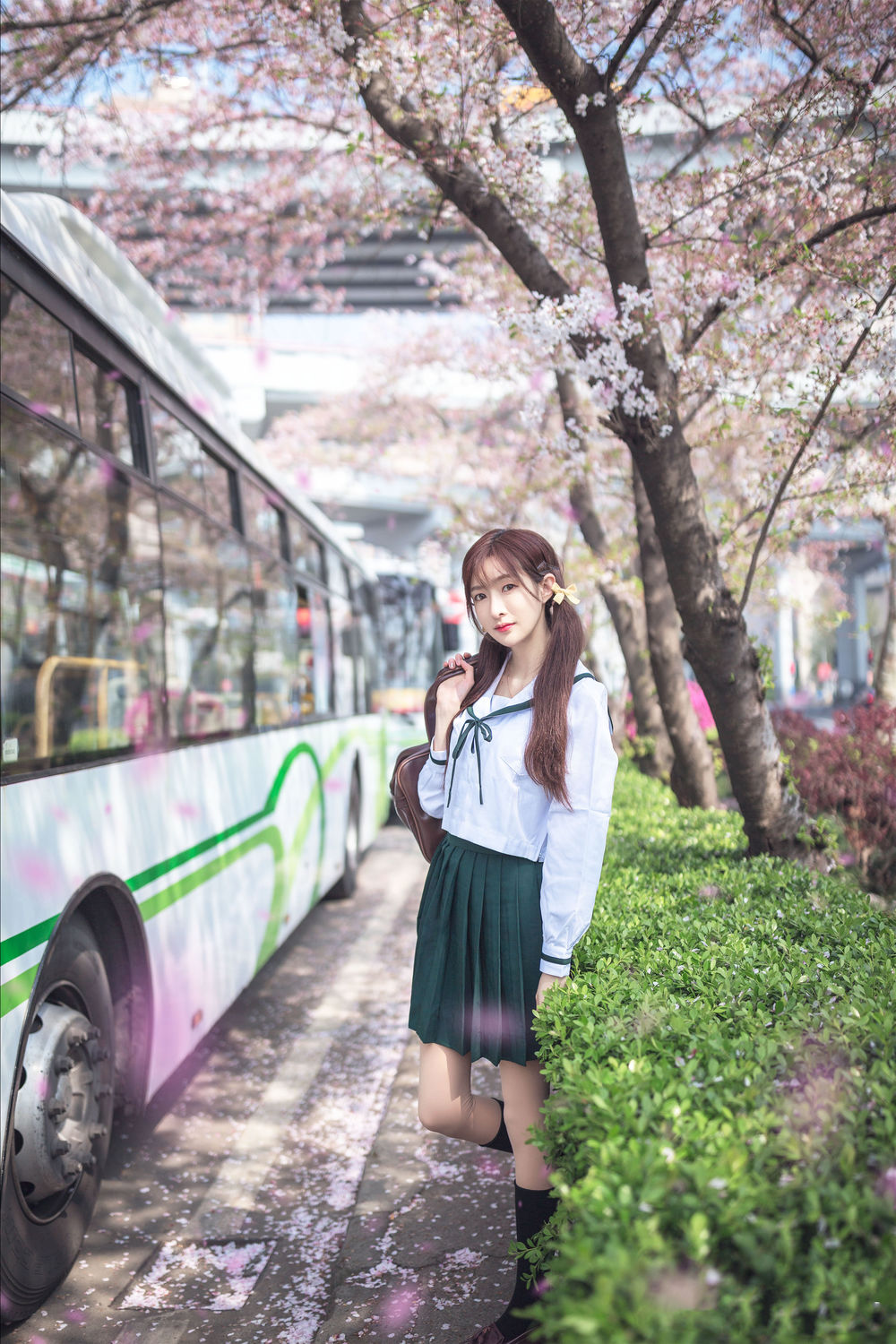 王羽杉Barbieshy-No.005-JK樱花-在线看 第1张 王羽杉Barbieshy-No.005-JK樱花-在线看 第1张