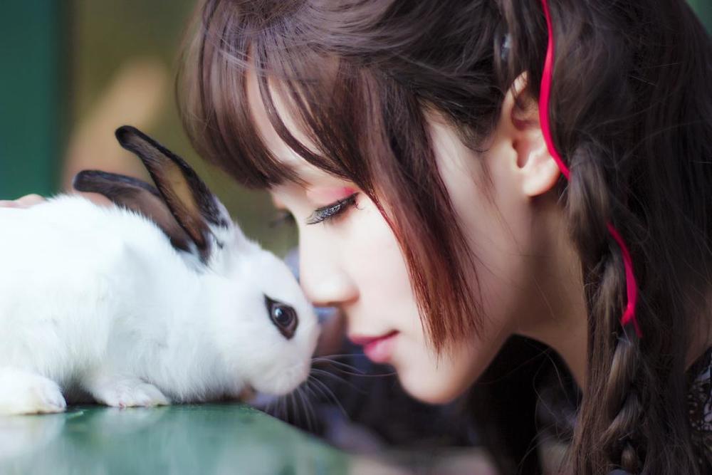 汐兔子-No.008-玉兔少女与熊猫兔-在线看 第3张 汐兔子-No.008-玉兔少女与熊猫兔-在线看 第3张