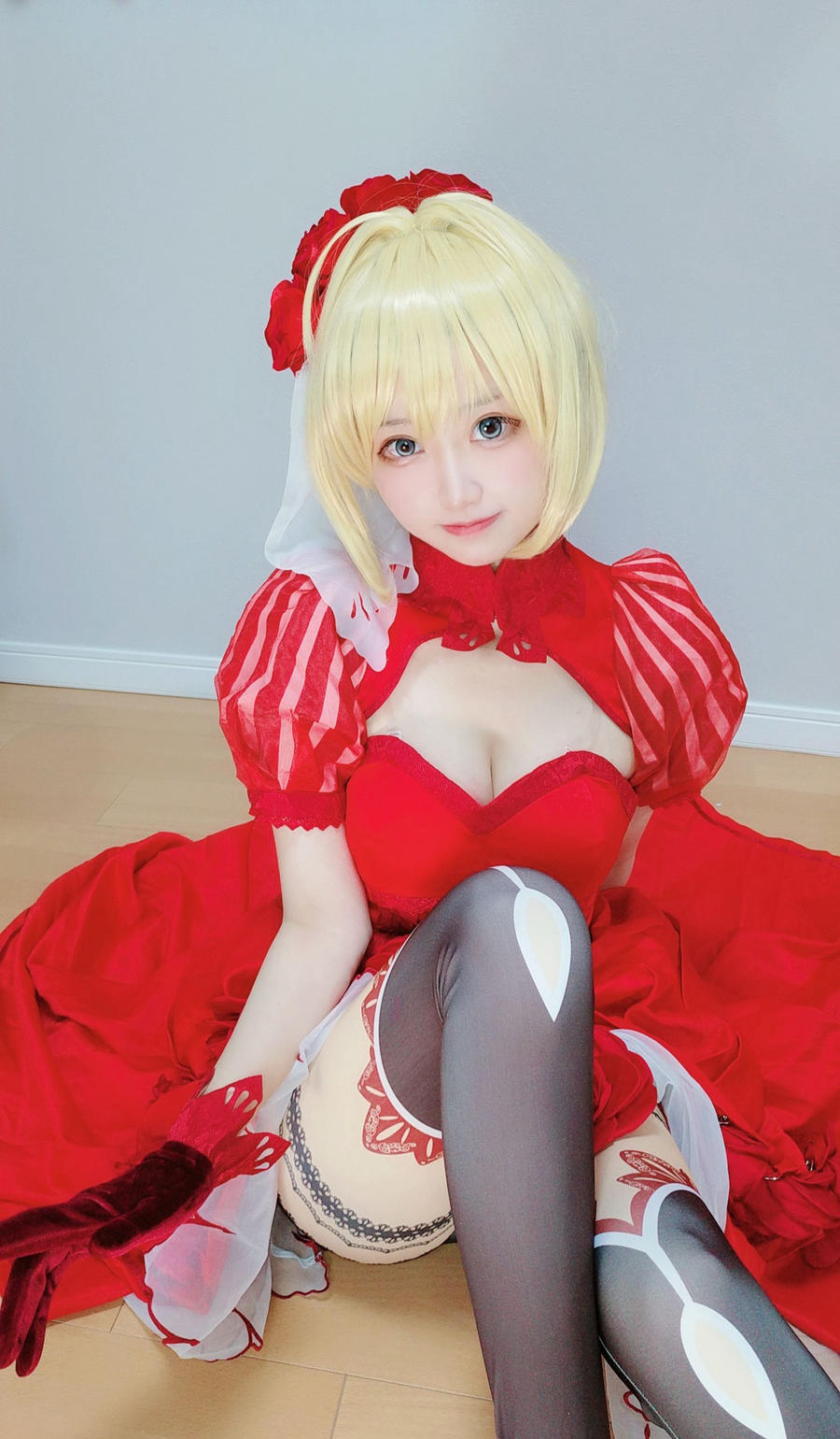 千阳(ちよ)-No.038-尼禄红礼服-在线看 第3张 千阳(ちよ)-No.038-尼禄红礼服-在线看 第3张