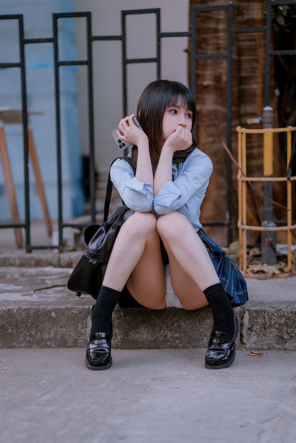 桜井宁宁(宁宁子同学)-No.044-jk之居家-在线看 第3张 桜井宁宁(宁宁子同学)-No.044-jk之居家-在线看 第3张