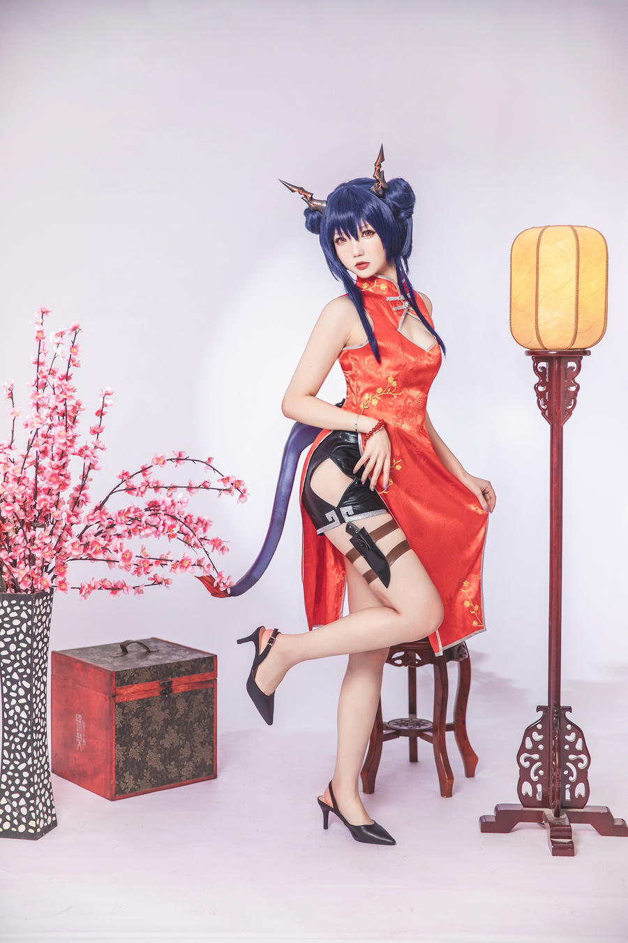 雪晴Astra-No.053 – 明日方舟 陈 旗袍-在线看 第2张 雪晴Astra-No.053 – 明日方舟 陈 旗袍-在线看 第2张