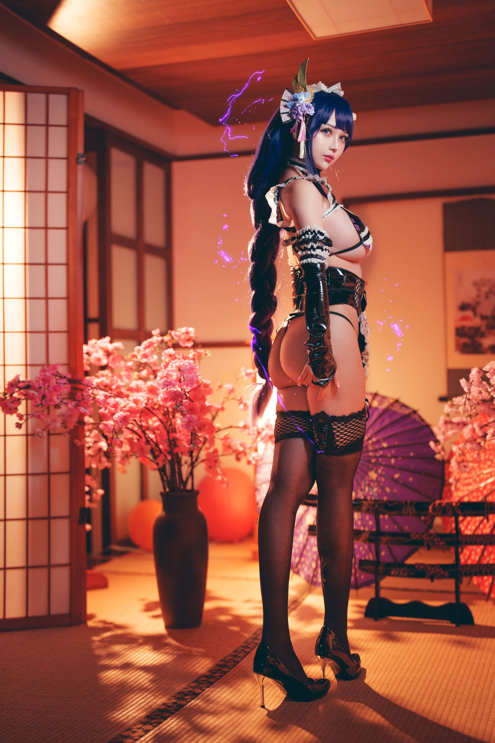 沖田凜花Rinka-No.066-Raiden Shogun Maid-在线看 第2张 沖田凜花Rinka-No.066-Raiden Shogun Maid-在线看 第2张