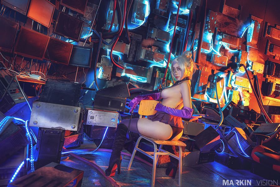 奈汐酱nice-No.004-朋克魅影 科幻-在线看 第1张 奈汐酱nice-No.004-朋克魅影 科幻-在线看 第1张