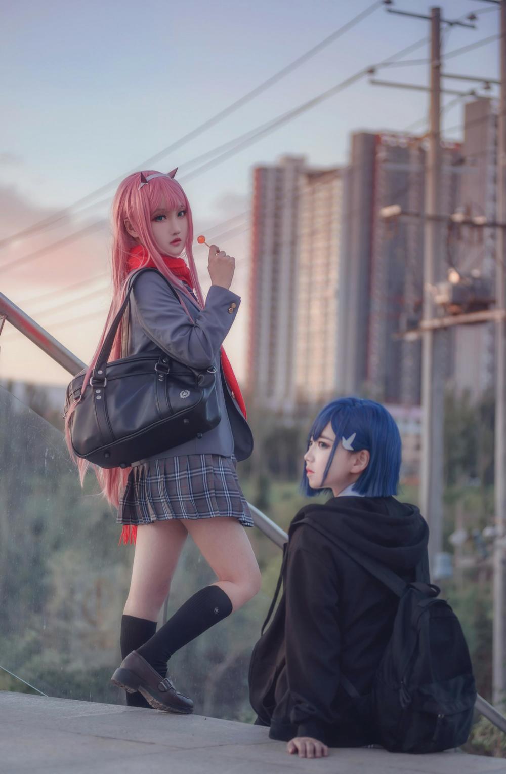 楚楚子w-No.082-DARLING IN THE FRANXX 莓制服-在线看 第2张 楚楚子w-No.082-DARLING IN THE FRANXX 莓制服-在线看 第2张