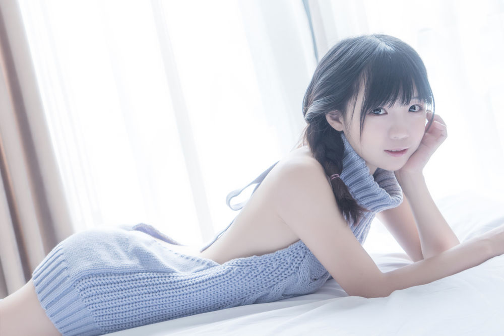 御子Yumiko-No.003-漏背毛衣-在线看 第2张 御子Yumiko-No.003-漏背毛衣-在线看 第2张