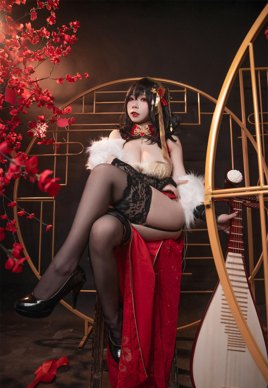 无颜小天使wy-No.016-碧蓝航线 大凤红旗袍-在线看 第3张 无颜小天使wy-No.016-碧蓝航线 大凤红旗袍-在线看 第3张