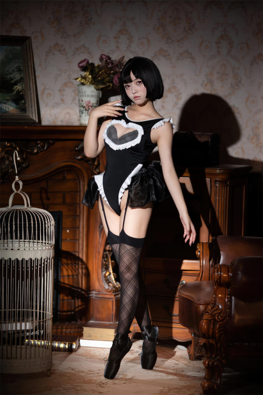 花铃-No.025–马戏团芭蕾 吊带袜高叉-在线看 第1张 花铃-No.025–马戏团芭蕾 吊带袜高叉-在线看 第1张