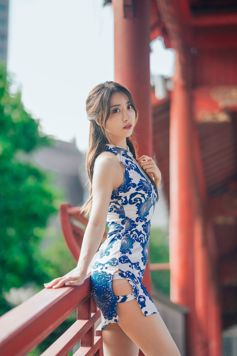 黑川-No.053-青花旗袍-在线看 第1张 黑川-No.053-青花旗袍-在线看 第1张