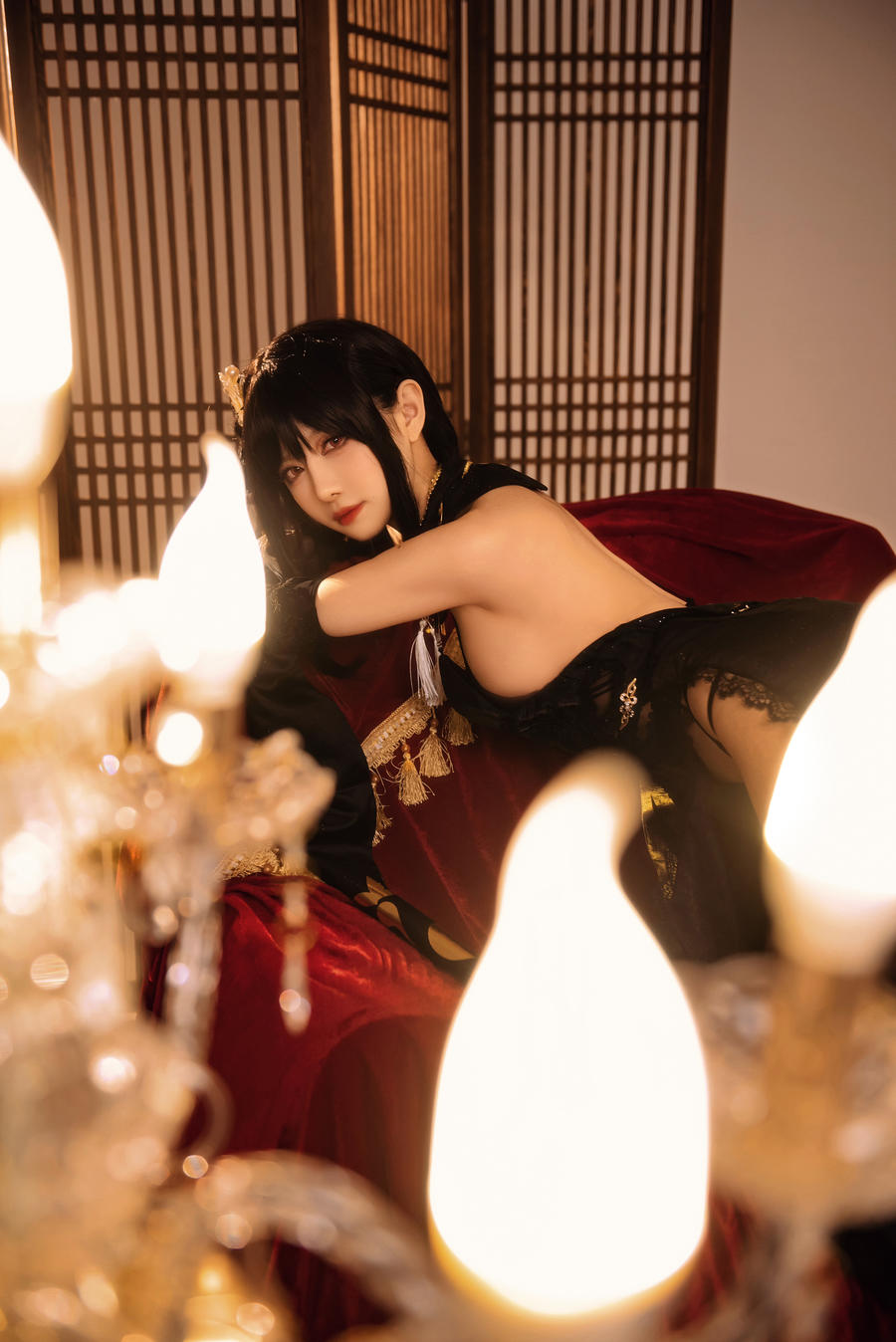 Shika小鹿鹿-No.091–碧蓝航线 镇海 奇奢花苑-在线看 第2张 Shika小鹿鹿-No.091–碧蓝航线 镇海 奇奢花苑-在线看 第2张