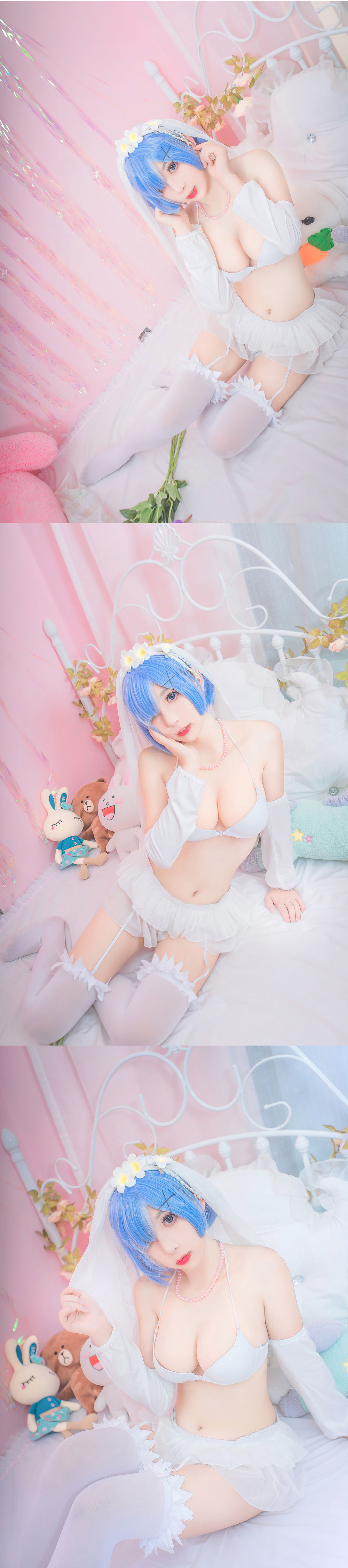 黑米粥(小酥酱)-No.008-蕾姆婚纱-在线看 第3张 黑米粥(小酥酱)-No.008-蕾姆婚纱-在线看 第3张