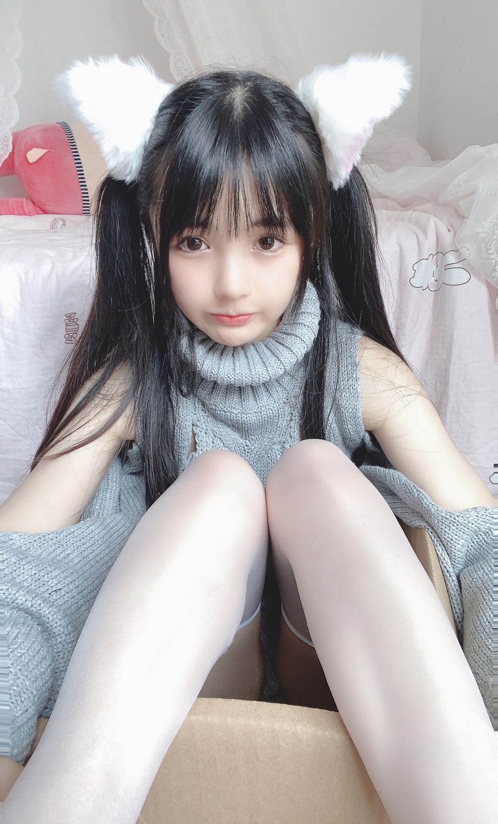 桜井宁宁(宁宁子同学)-No.015-白猫-在线看 第1张 桜井宁宁(宁宁子同学)-No.015-白猫-在线看 第1张