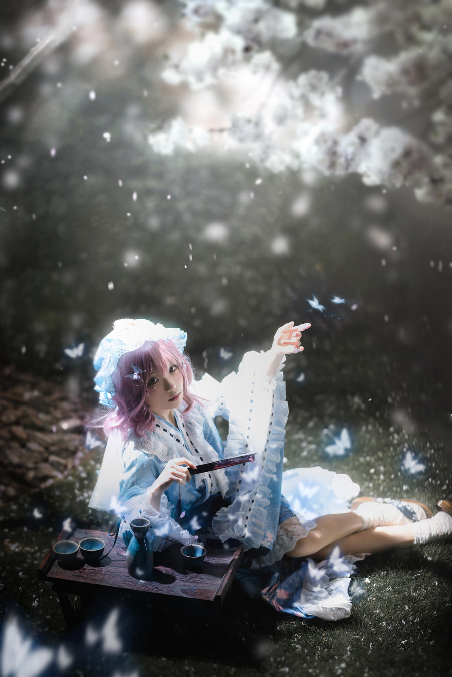 花柒Hana-No.032–星雨幽幽子-在线看 第1张 花柒Hana-No.032–星雨幽幽子-在线看 第1张