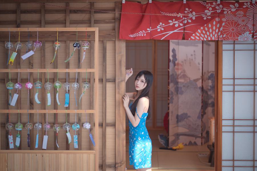 Shika小鹿鹿-No.107 – 蓝裙子-在线看 第1张 Shika小鹿鹿-No.107 – 蓝裙子-在线看 第1张