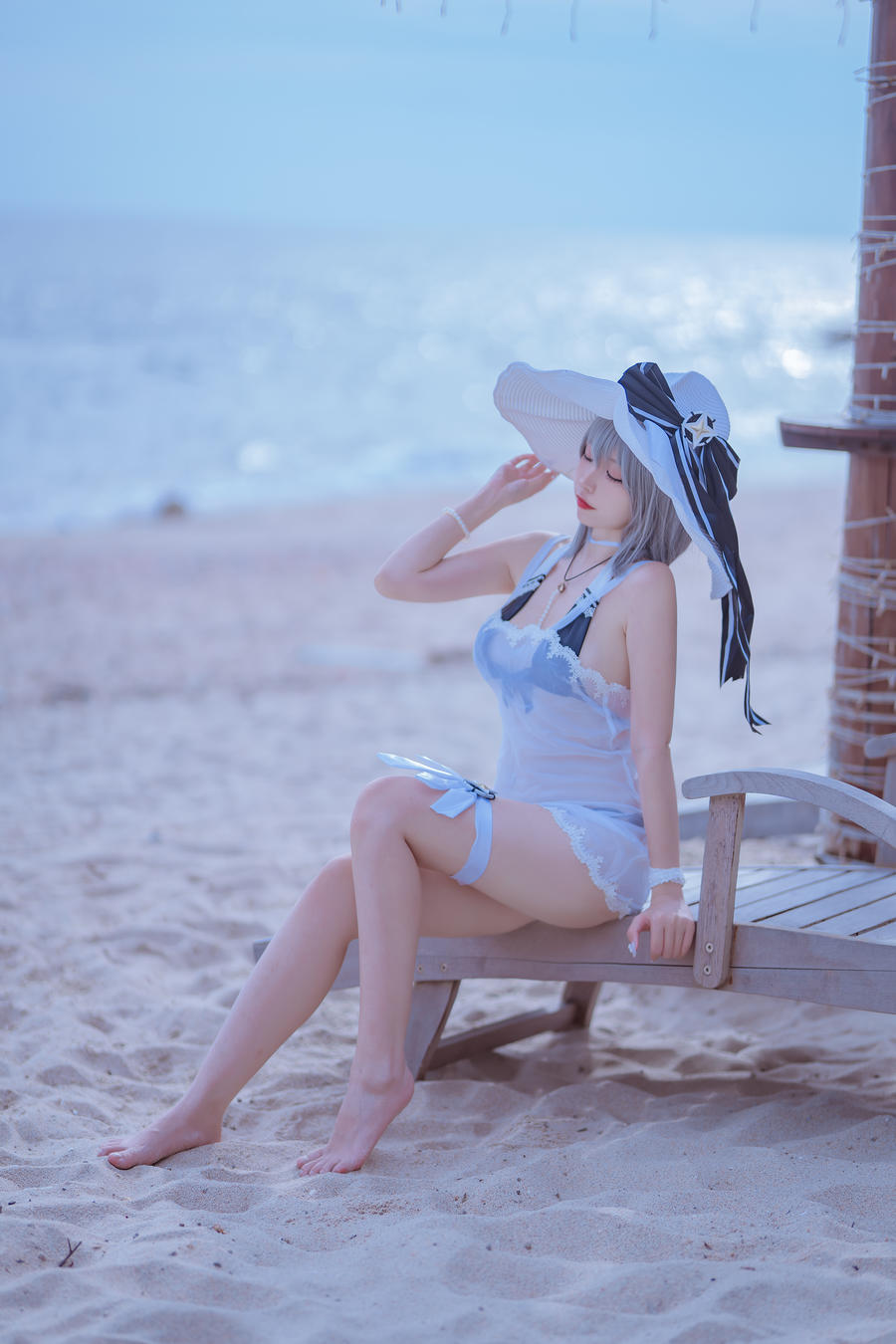 二佐Nisa-No.137-碧蓝天鹰泳装-在线看 第3张 二佐Nisa-No.137-碧蓝天鹰泳装-在线看 第3张