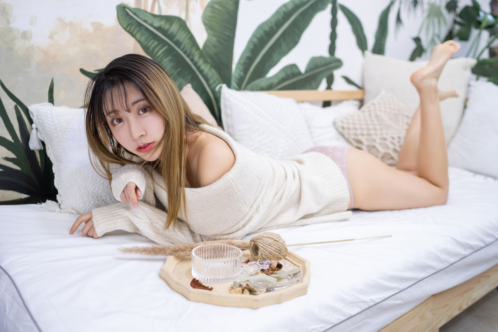 黑川-No.027-白色毛衣-在线看 第2张 黑川-No.027-白色毛衣-在线看 第2张