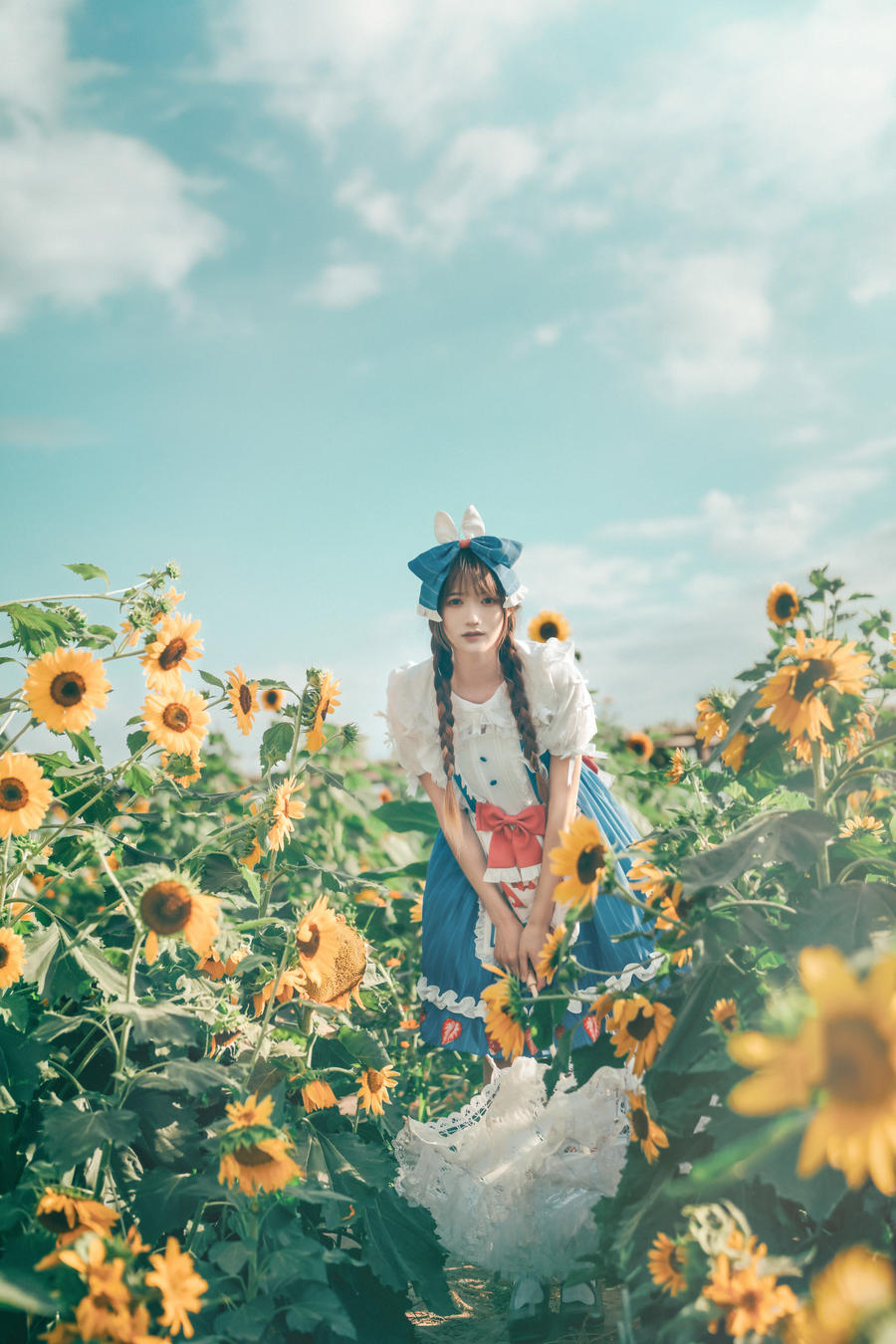 兔子Zzz不吃胡萝卜-No.092-甜甜向日葵女孩-在线看 第3张 兔子Zzz不吃胡萝卜-No.092-甜甜向日葵女孩-在线看 第3张