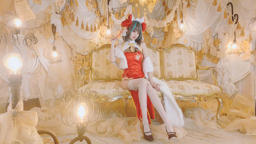 千阳(ちよ)-No.010-柴郡旗袍-在线看 第1张 千阳(ちよ)-No.010-柴郡旗袍-在线看 第1张