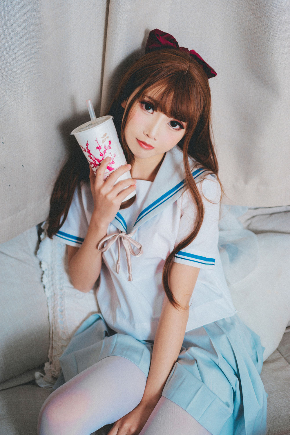 面饼仙儿-No.054-绿jk-在线看 第1张 面饼仙儿-No.054-绿jk-在线看 第1张