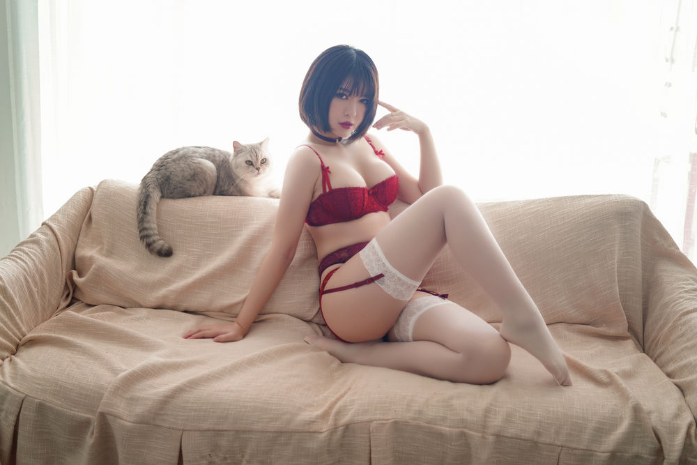 半半子-No.009-赤紅 Vol.02-在线看 第3张 半半子-No.009-赤紅 Vol.02-在线看 第3张