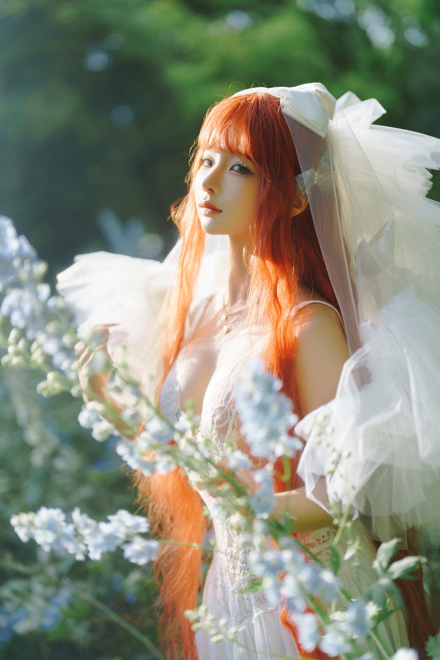 蠢沫沫-No.356 – 花丛婚纱-在线看 第1张 蠢沫沫-No.356 – 花丛婚纱-在线看 第1张