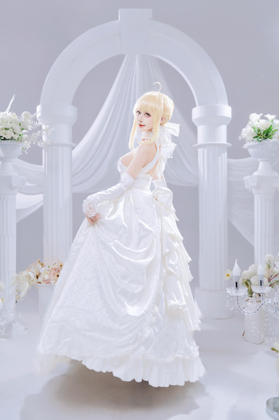 Shika小鹿鹿-No.127 – FGO Saber花嫁-在线看 第1张 Shika小鹿鹿-No.127 – FGO Saber花嫁-在线看 第1张