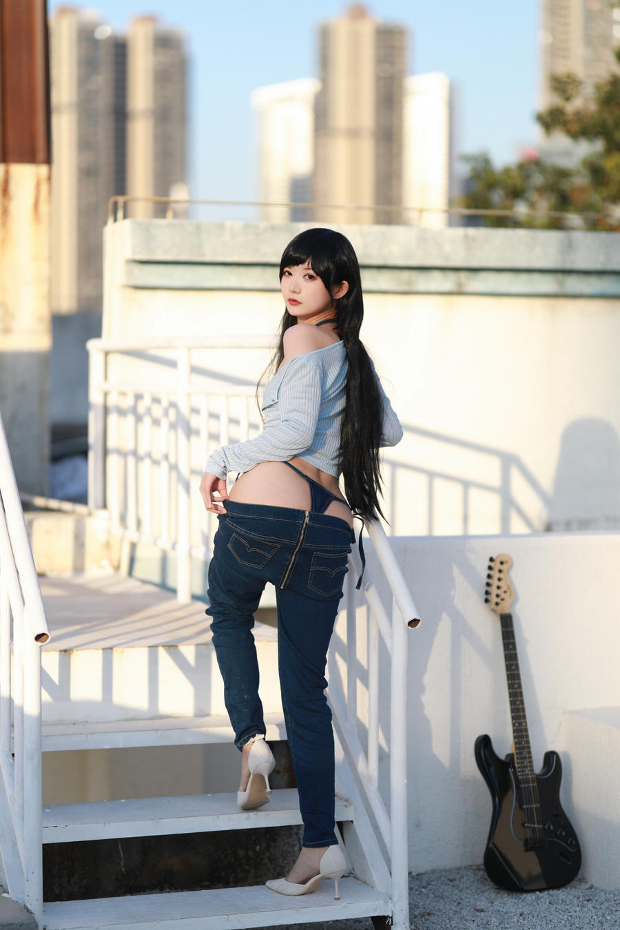 51酱-No.019 – 吉他牛仔裤-在线看 第2张 51酱-No.019 – 吉他牛仔裤-在线看 第2张