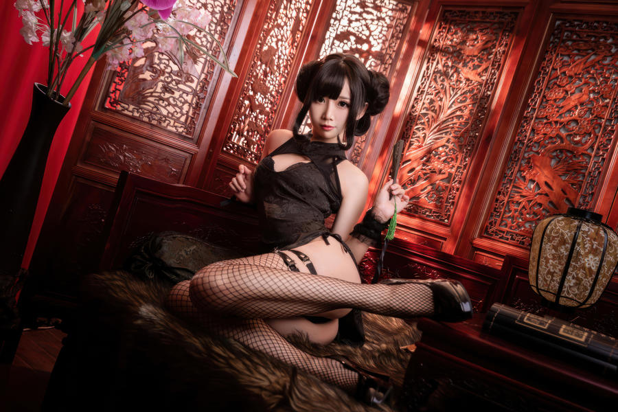 面饼仙儿-No.153 – 魔女旗袍-在线看 第2张 面饼仙儿-No.153 – 魔女旗袍-在线看 第2张