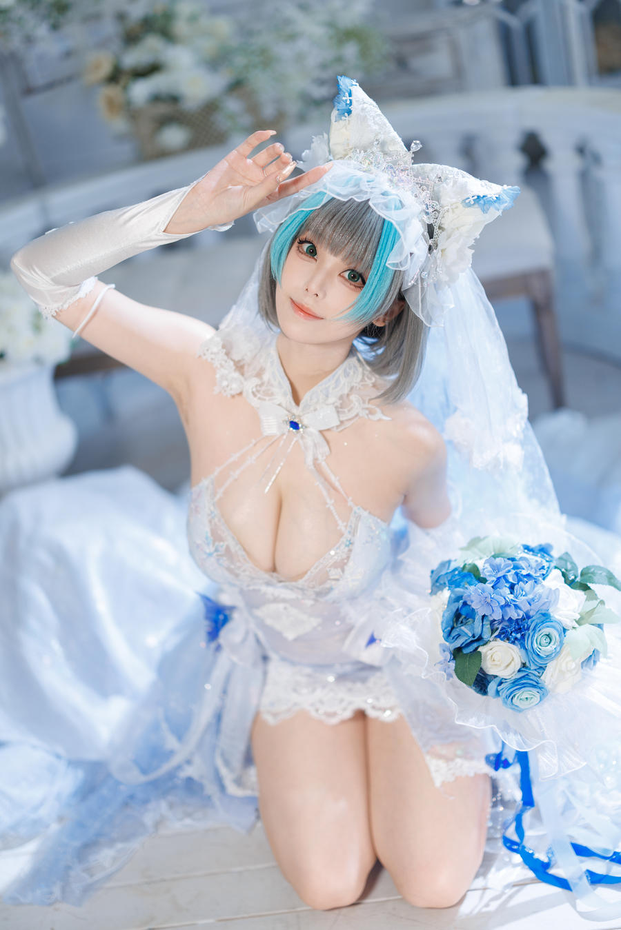 蜜汁猫裘-No.122 – 碧蓝航线 柴郡花嫁-在线看 第2张 蜜汁猫裘-No.122 – 碧蓝航线 柴郡花嫁-在线看 第2张