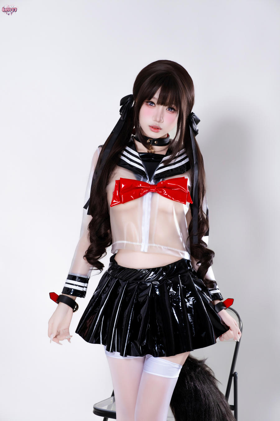 柒柒要乖哦-No.067 – 兽尾透明JK-在线看 第1张 柒柒要乖哦-No.067 – 兽尾透明JK-在线看 第1张