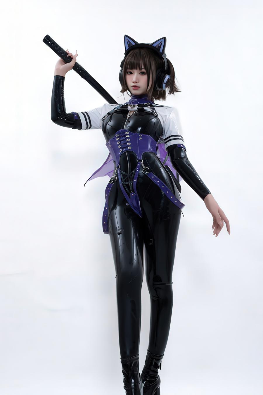 柒柒要乖哦-No.073 – 白棚胶衣-在线看 第3张 柒柒要乖哦-No.073 – 白棚胶衣-在线看 第3张