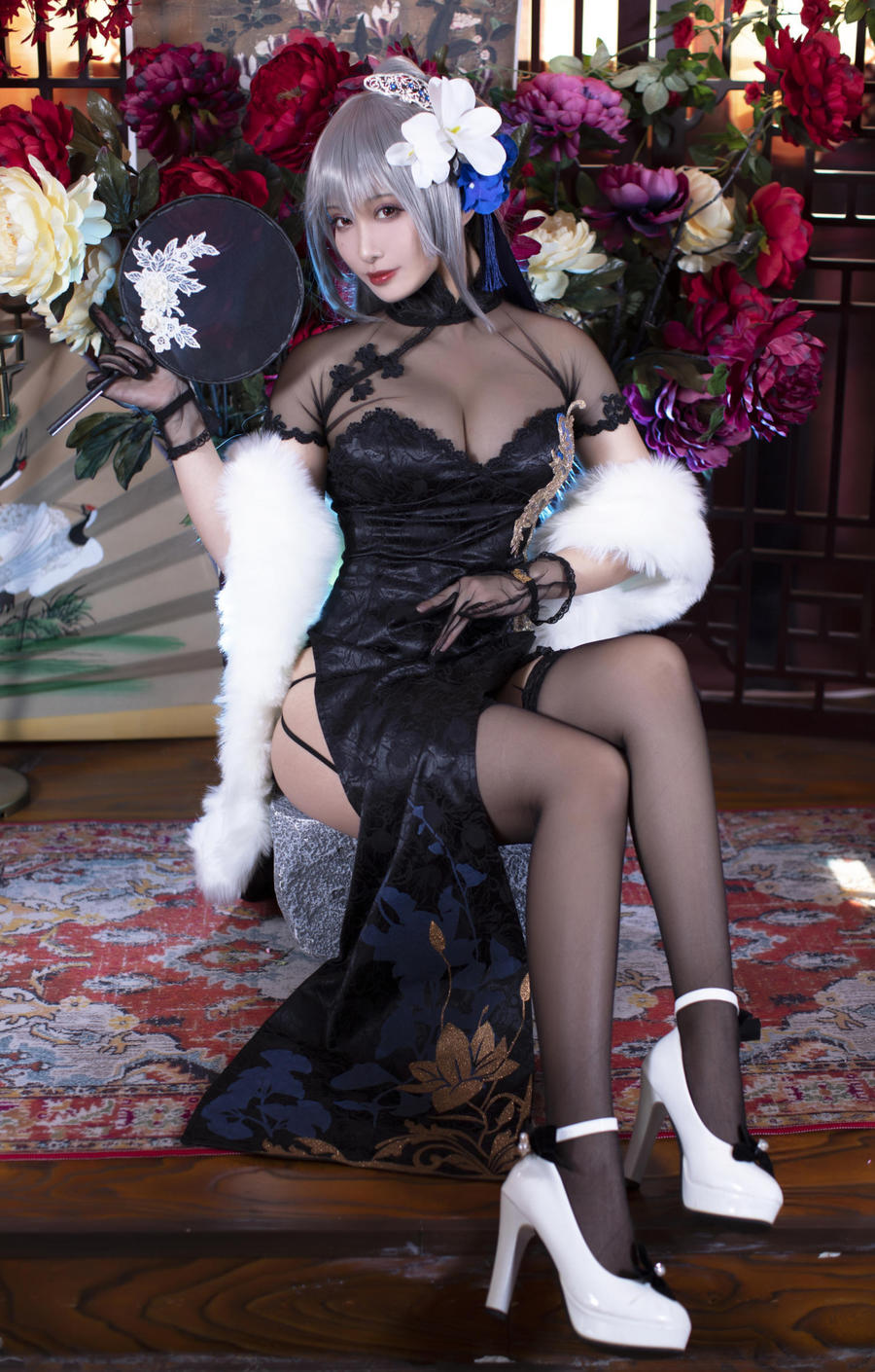 洛璃LoLiSAMA-No.110 – 碧蓝航线 路易九世旗袍-在线看 第1张 洛璃LoLiSAMA-No.110 – 碧蓝航线 路易九世旗袍-在线看 第1张