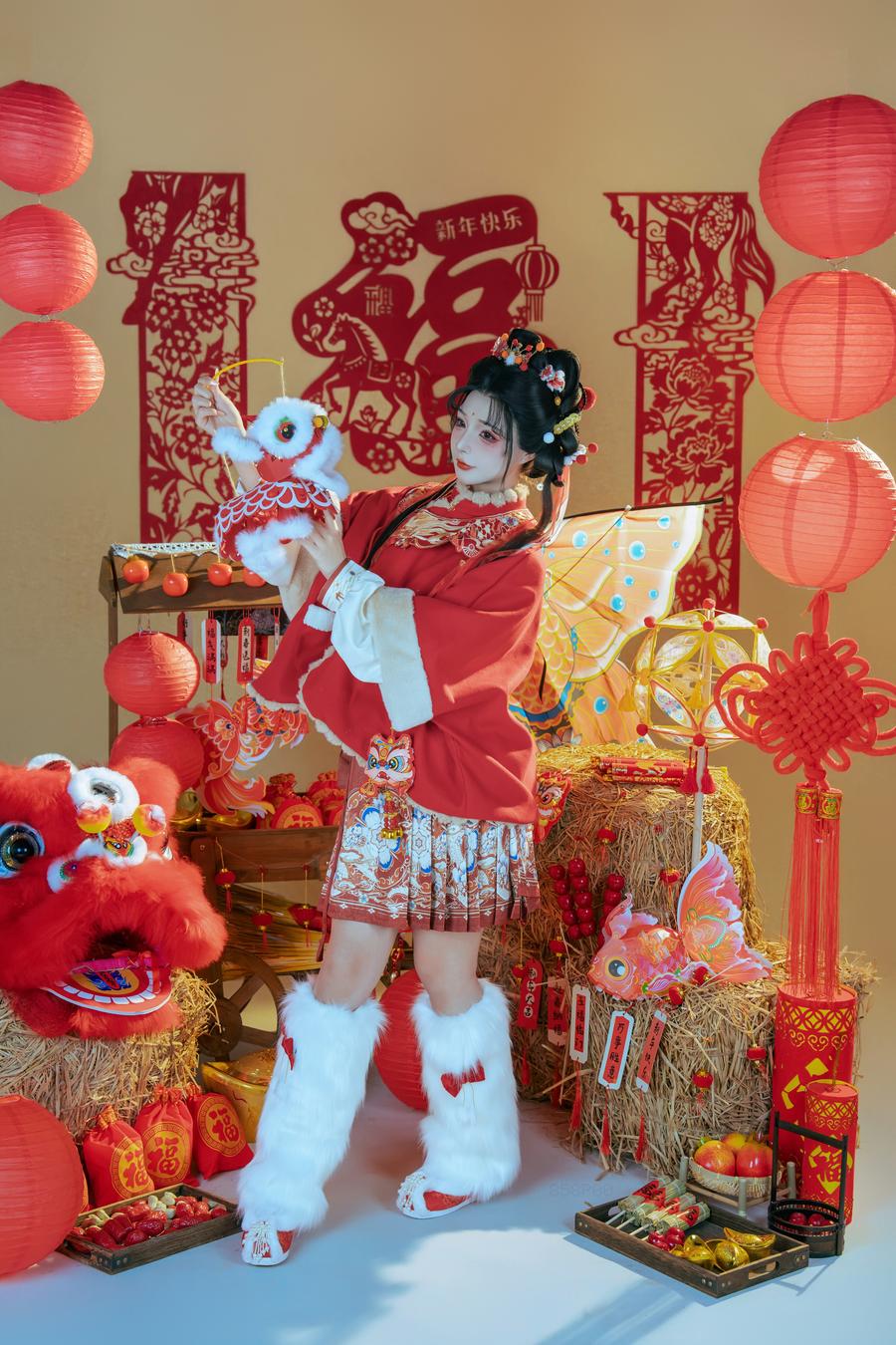 yuuhui玉汇(Kokuhui)-No.146 – 2026新春特辑 醒狮少女-在线看 第2张 yuuhui玉汇(Kokuhui)-No.146 – 2026新春特辑 醒狮少女-在线看 第2张
