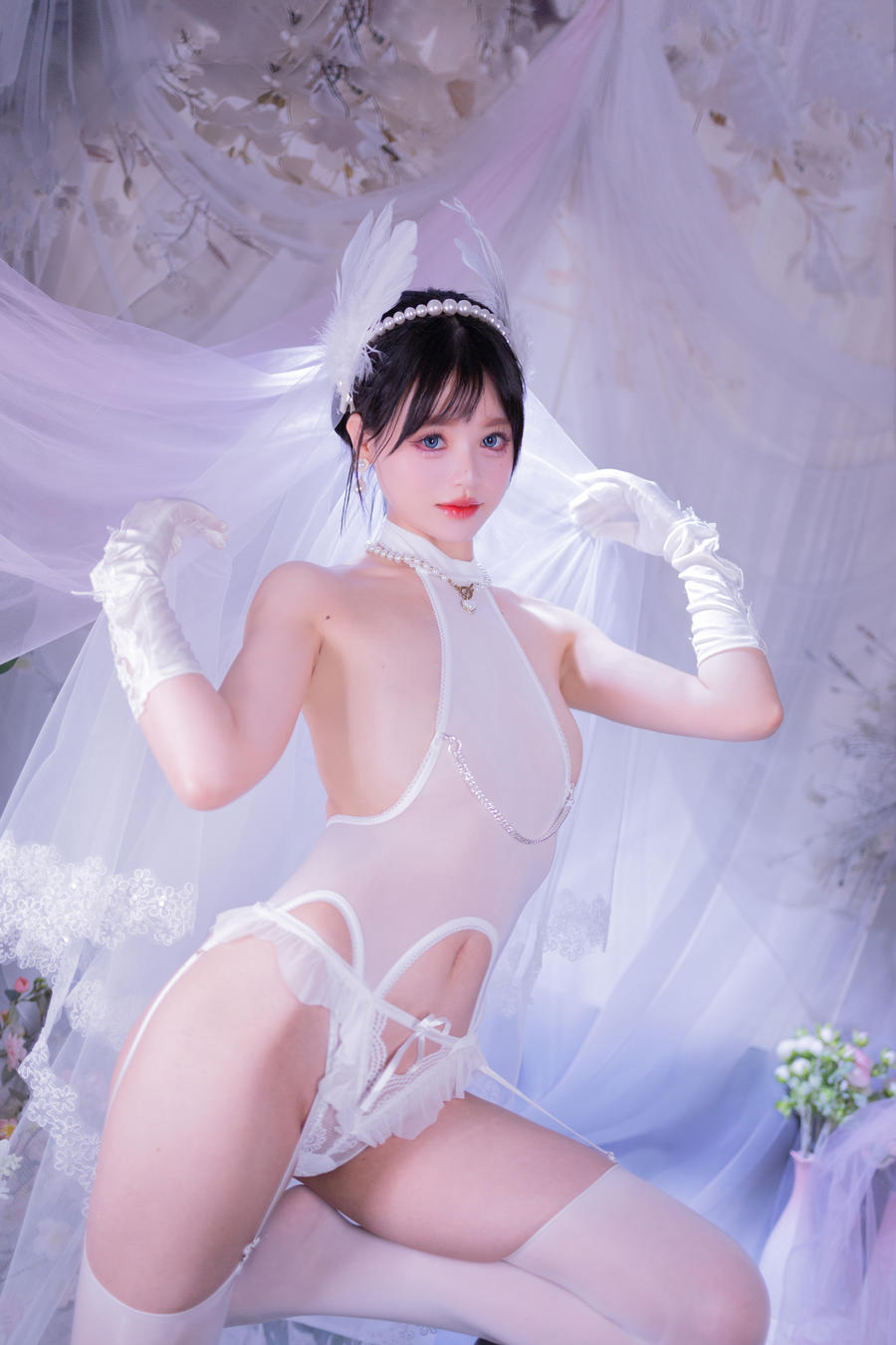 星黛鹿鹿i(千反田鹿子)-No.017 – 白丝花嫁-在线看 第3张 星黛鹿鹿i(千反田鹿子)-No.017 – 白丝花嫁-在线看 第3张